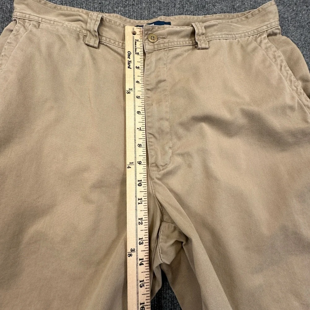 Polo Ralph Lauren Chino Shorts Men 35 (Fits as 34) Khaki Tan Cotton Twill Preppy
